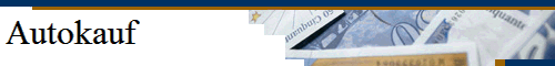Autokauf 
